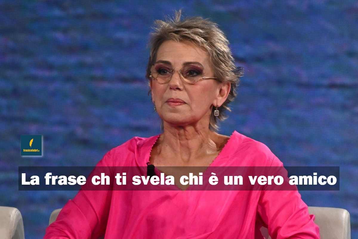 Concita De Gregorio ti svela in una sola frase chi è davvero tuo amico