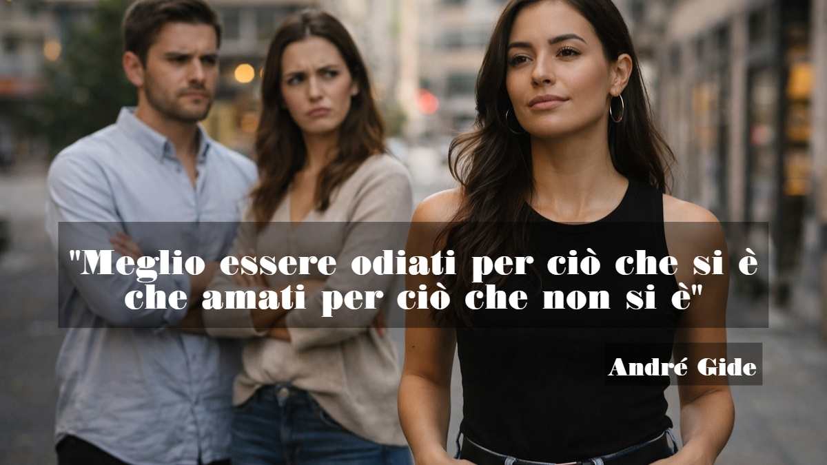 aforisma di André Gide sull’importanza di essere sempre se stessi
