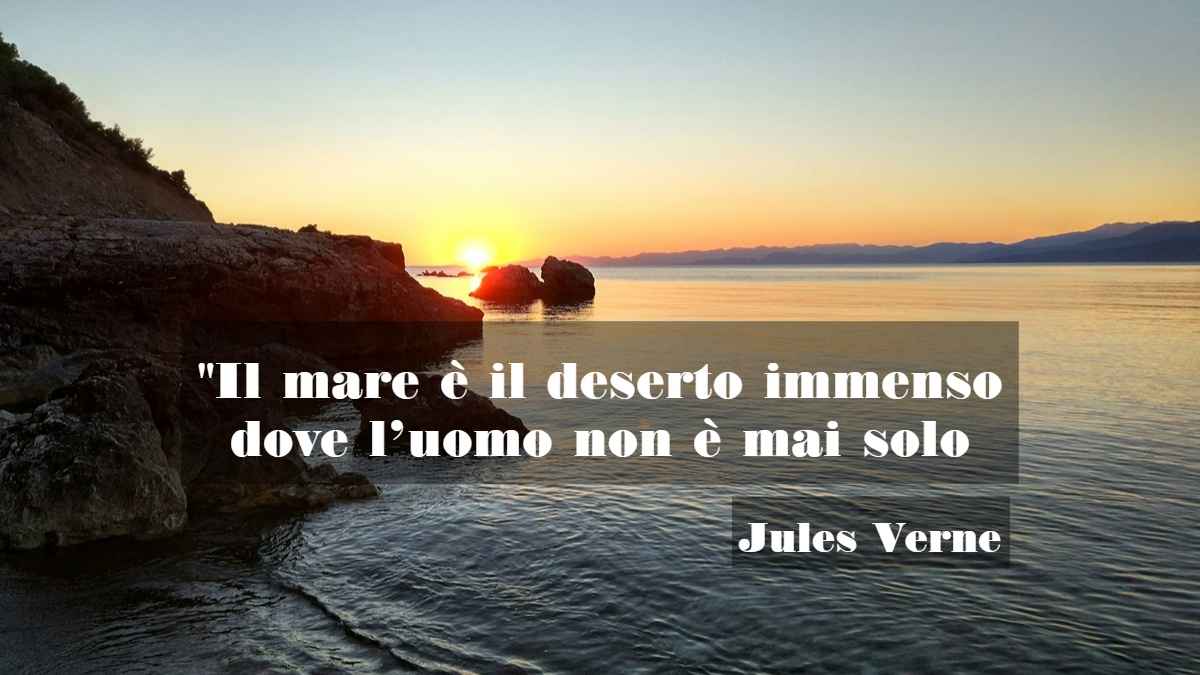 Citazioni di Jules Verne sul mare