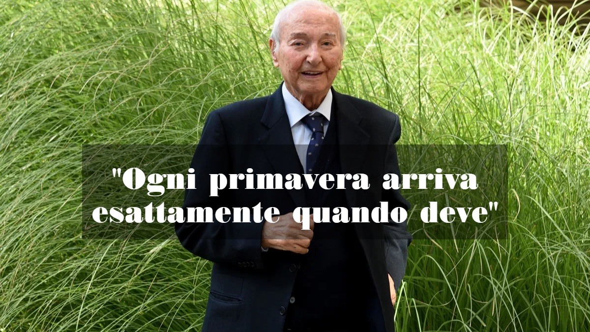citazione di Piero Angela sulla primavera