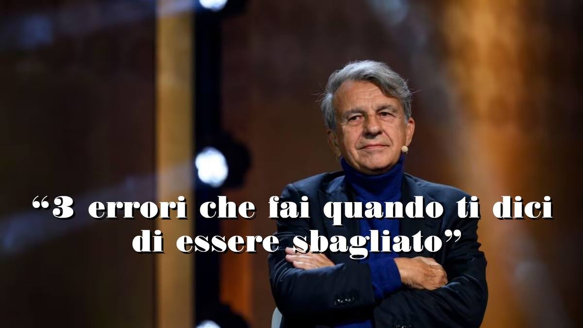 quando ci diciamo che siamo sbagliati