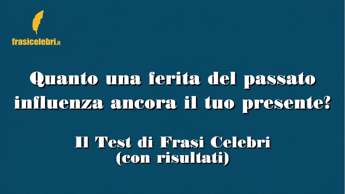 ferita del passato