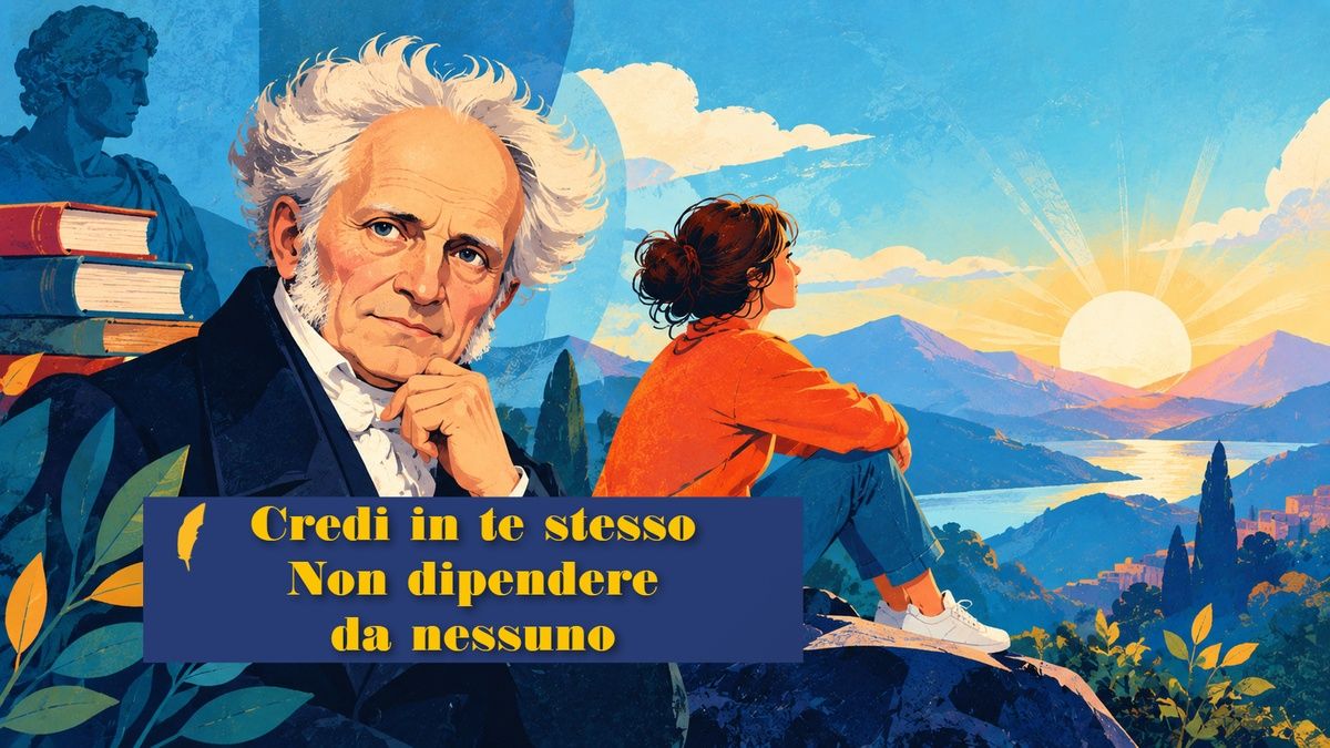 credere in te stesso senza dovere dipendere più da nessuno
