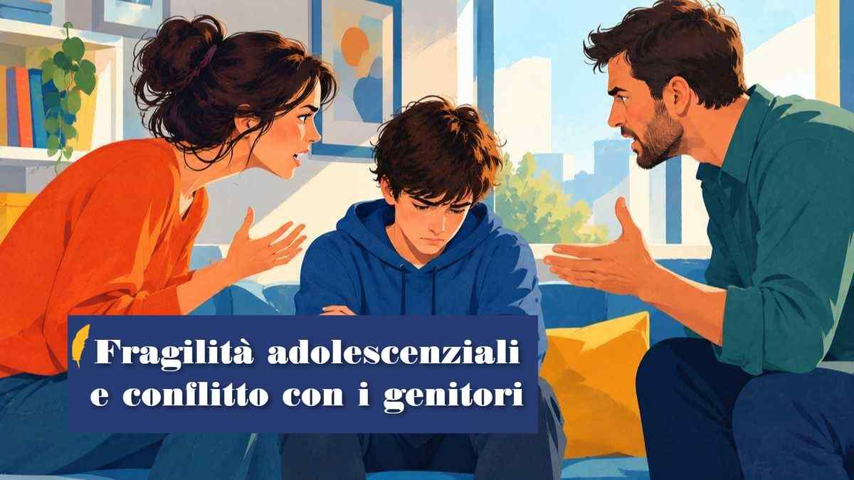 conflitto tra genitori e figli adolescenti