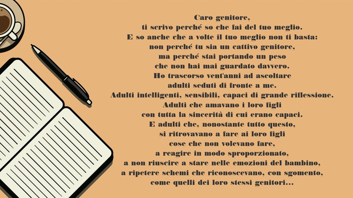 capire il figlio che stai crescendo